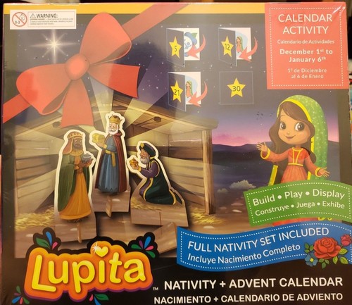 Advent calendar nativity set - calendar,